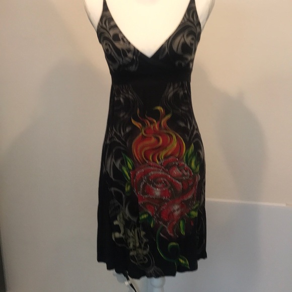 Coco Spaghetti Strap Shirt Dress size Small - Picture 1 of 10